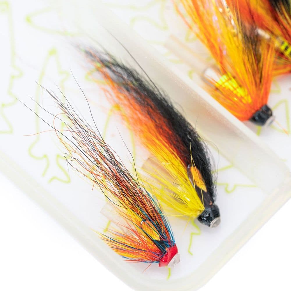 Caledonia Salmon Fly Selection Low Water Tubes