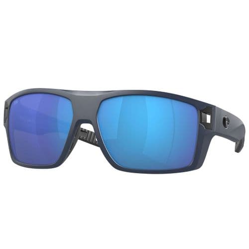 Costa Del Mar Diego Sunglasses | Matte Black / Blue Mirror