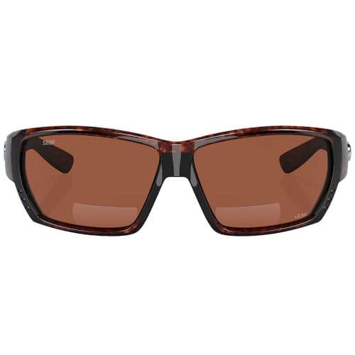 Costa Del Mar Tuna Alley Readers | Tortoise / Copper 2.0+
