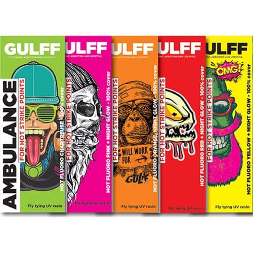 Gulff Ambulance Fluorescent Phosphorus UV Resin