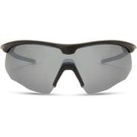 Madison Shields Matt Black Sunglasses - 3 Polarised Lens Pack-Silver Mirror/Bronze/Yellow