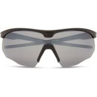 Madison Shields Matt Black Sunglasses - 3 Polarised Lens Pack-Silver Mirror/Bronze/Yellow