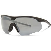 Madison Shields Matt Black Sunglasses - 3 Polarised Lens Pack-Silver Mirror/Bronze/Yellow
