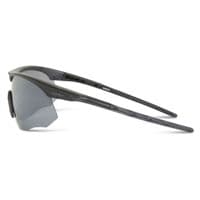 Madison Shields Matt Black Sunglasses - 3 Polarised Lens Pack-Silver Mirror/Bronze/Yellow