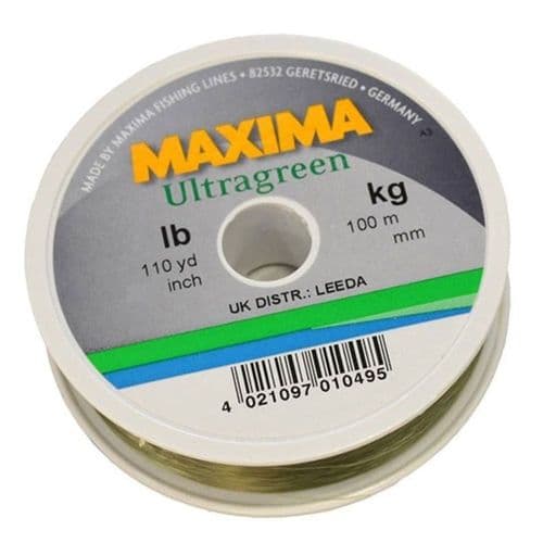 Maxima Ultragreen Monofilament 100m