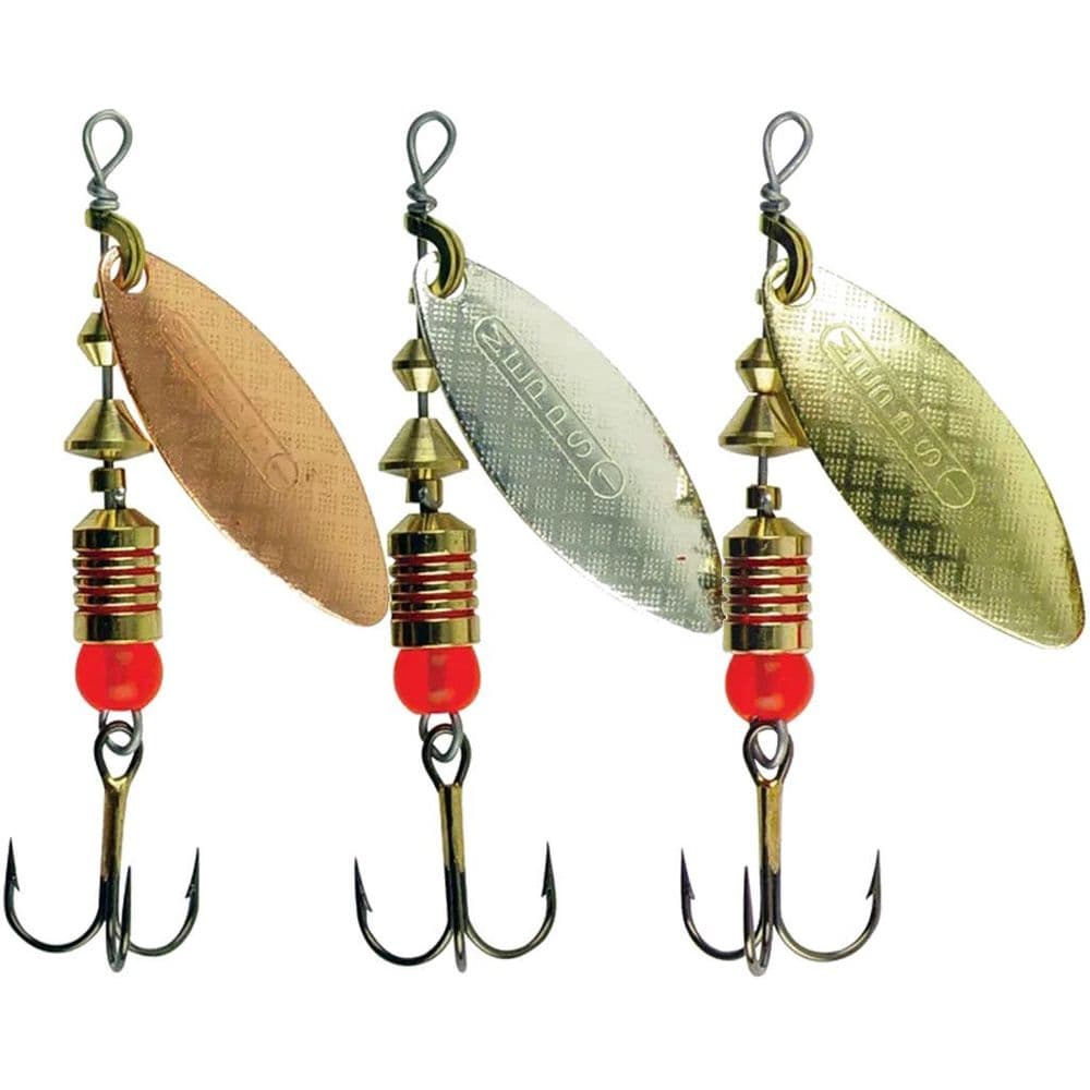 Mepps Aglia Platinum Spinner Rouge - Leurres De Pêche Spinner Haut De Gamme