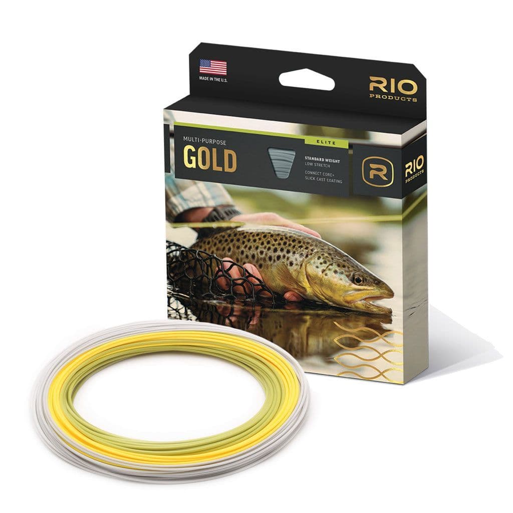 Yellow Fly Line Rio RIO Gold Classic Elite Floating Fly Line
