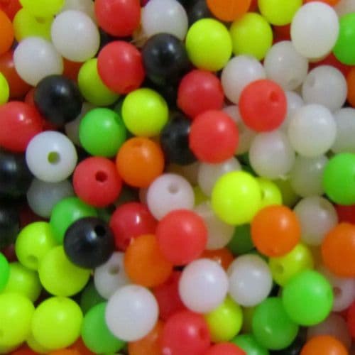 SeaTech Plastic Rig Beads Mixed Colours
