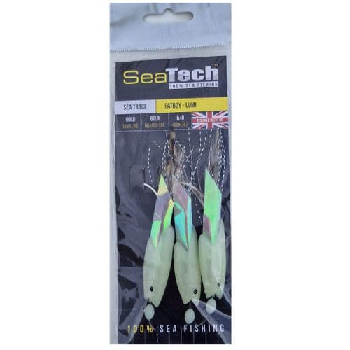 SeaTech Sea Trace | Fatboy Rig 3 Hook Lumi