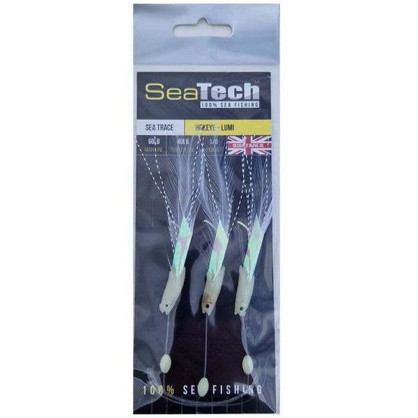 SeaTech Sea Trace | Hockeye Rig 3 Hook Lumi