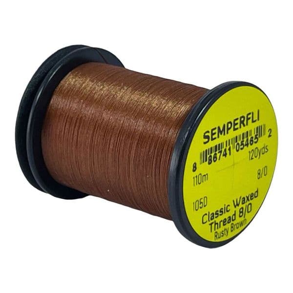 Semperfli Classic Waxed Thread 8/0 110m