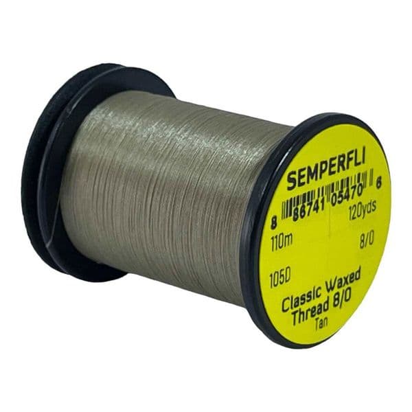 Semperfli Classic Waxed Thread 8/0 110m