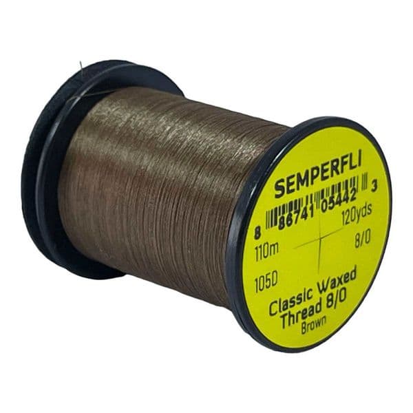 Semperfli Classic Waxed Thread 8/0 110m