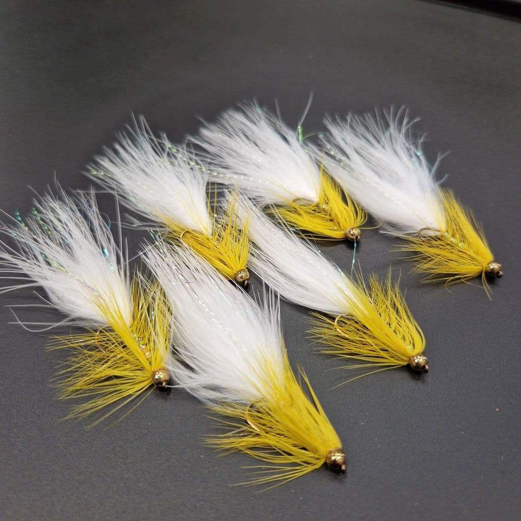Yellow Dancer Fly Pattern Six Pack - Yellow Dancer Fly