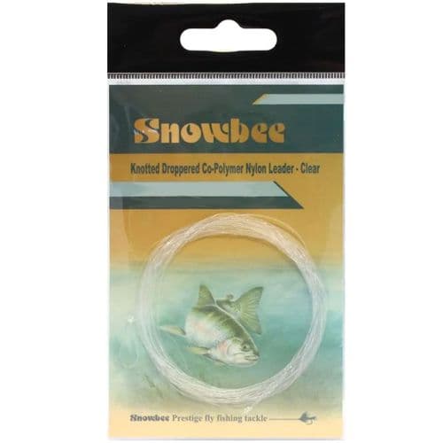 Snowbee 18' Leader With 2 Droppers (3 fly cast)