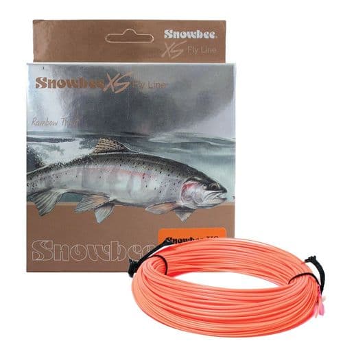 Snowbee XS Floating Fly Line Hi-Viz Orange