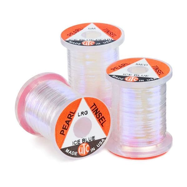 UTC Ice Blue Pearl Flat Tinsel