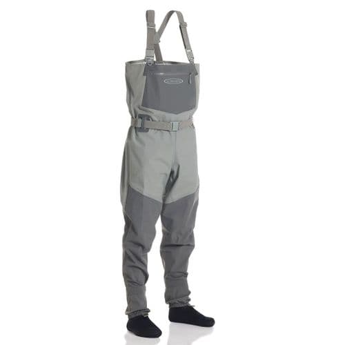 Vision Koski Breathable Chest Wader Grey | Combo Available