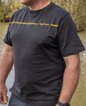 .NUFISH BLACK T SHIRT