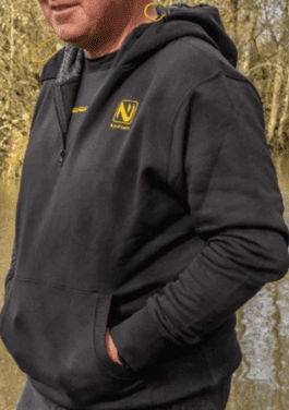 .NUFISH QUATER ZIP HOODIE