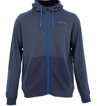 .Preston Innovations  T-SHIRT NAVY ZIP HOODIE