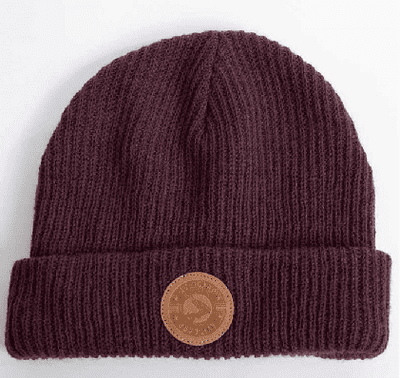 Avid Carp BURGANDY  BEANIE HAT