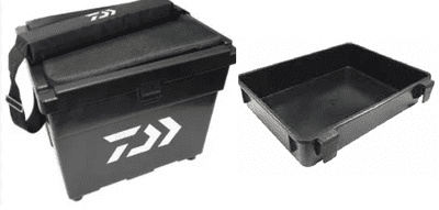 DAIWA D-VEC MEDIUM SEATBOX - WITH CUSHION - AND 1 TRAY