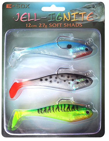 E-SOX JELL-IGNITE SOFT SHADS