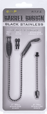 ESP BLACK STAINLESS BOBBIN KIT, BLACK