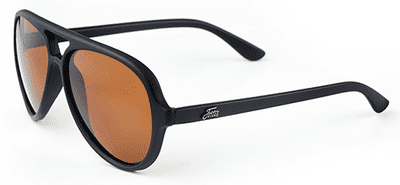 Fortis AVIATORS BLACK Frame brown Lens AV002