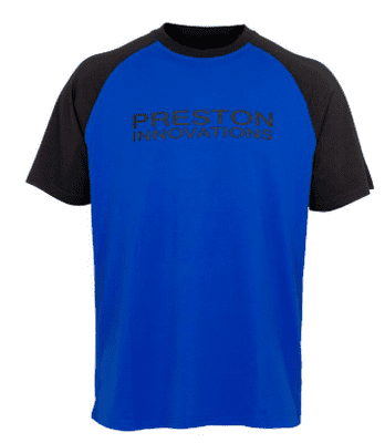 Preston Innovations LIGHTWEIGHT BLUE RAGLAN T-SHIRT