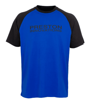 Preston Innovations LIGHTWEIGHT BLUE RAGLAN T-SHIRT