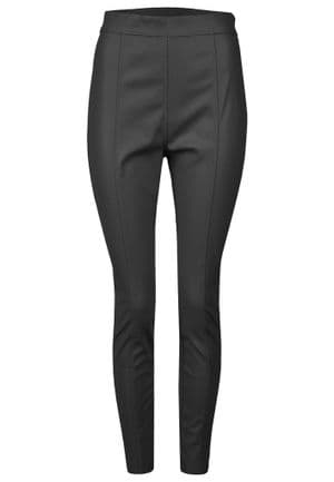 Broadway NYC Black Leather look Trousers