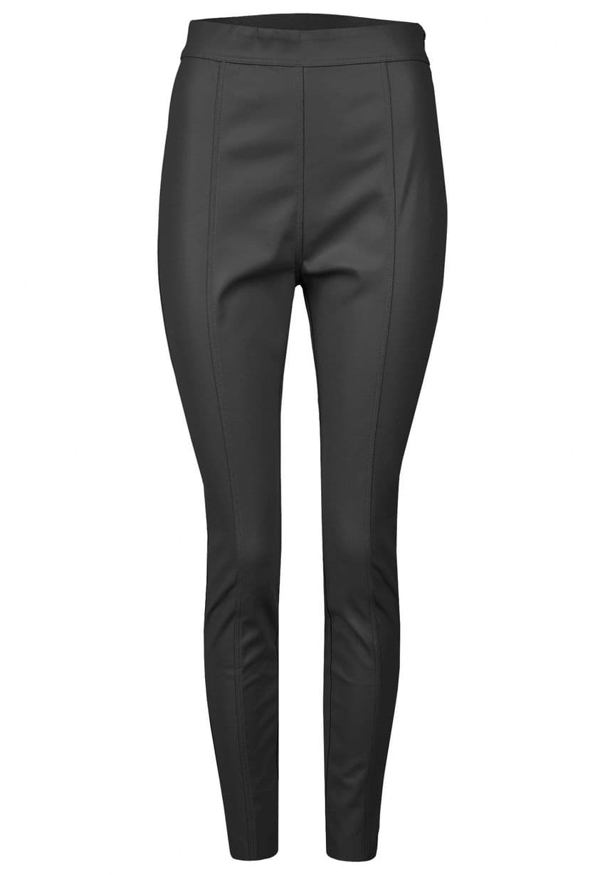 Broadway NYC Black Leather look Trousers & Womens Black Leather look Trousers | Wearitboutique