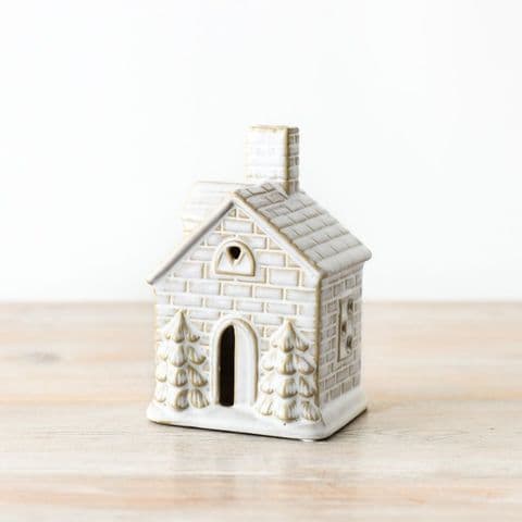 Christmas LED Ceramic House Decoration
