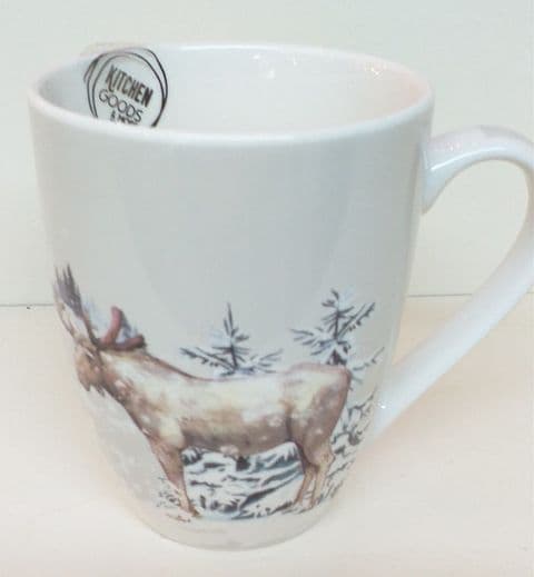 Christmas Moose Mug