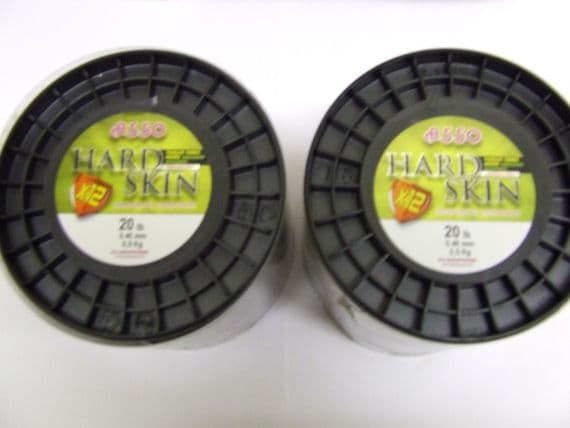 1/2 kg BULK SPOOL ASSO HARD SKIN BLACK WHITE 16lbs 18lbs 20lbs 25lbs 30lbs