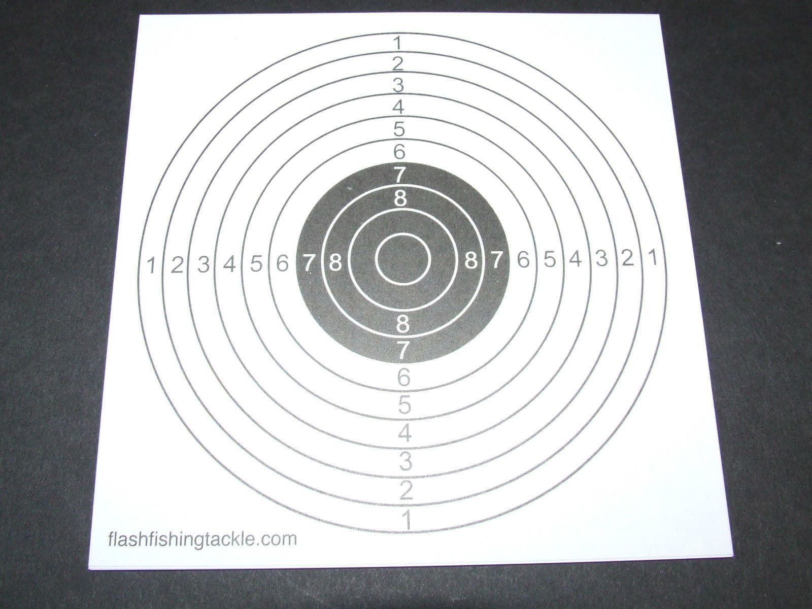 Target On Paper 100 Air Rifle Shooting Paper Targets 14cm Pistol Airsoft Gun 100gsm ...