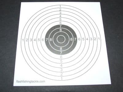 100 x 14cm PAPER Black & White Top Quality Air Rifle Pistol Shooting Targets
