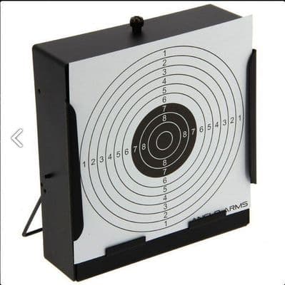 14cm TARGET HOLDER + TARGETS Pellet Trap Catcher Airgun pistol Rifle BB