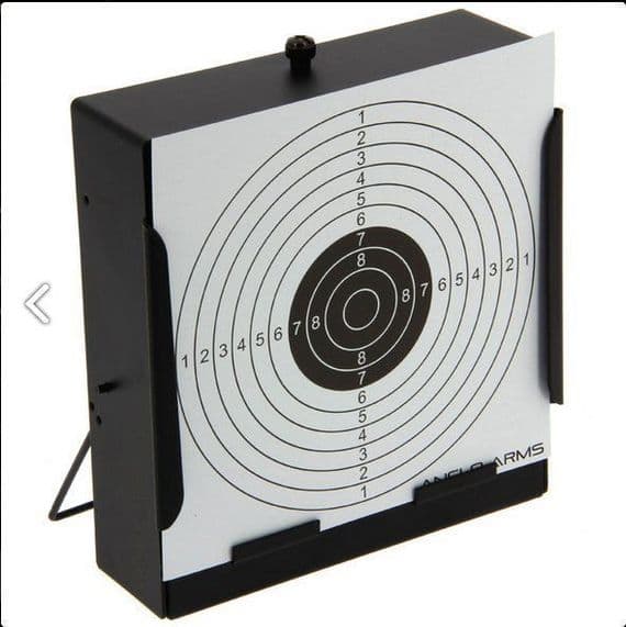 14cm TARGET HOLDER + TARGETS Pellet Trap Catcher Airgun pistol Rifle BB