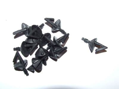 20 x BLACK IMPACT SHIELDS SEA FISHING RIG HOOK BAIT HOLDER CLIP BREAKAWAY STYLE