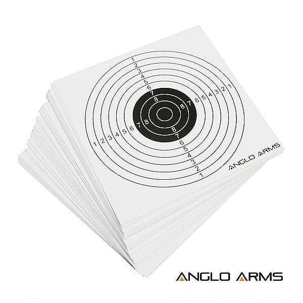 200 x 14cm CARD PAPER TARGET 4 Pellet Trap Catcher soft Air Gun Rifle ...