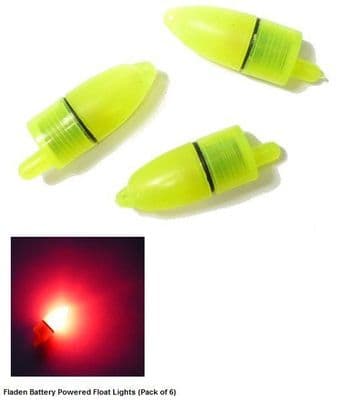 3 x Fladen Night Vision Float Tops Glow Stick Carp Course Sea Game Fishing