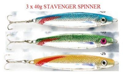 3 Fladen Stavenger Spinners || Flash Fishing Tackle