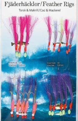 4 Fladen Feather Lures R63