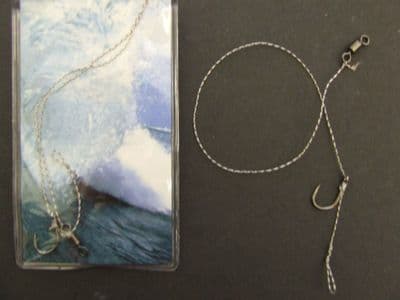 4 x CARP BRAID HAIR RIG SIZE 6 8 BARBED COURSE FISHING BAIT BOLLIE CHOD