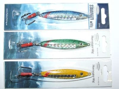 9 x 60g Stavenger Stinger Spinner Lure Mackerel Bass Cod Pike Sea Fishing Hook