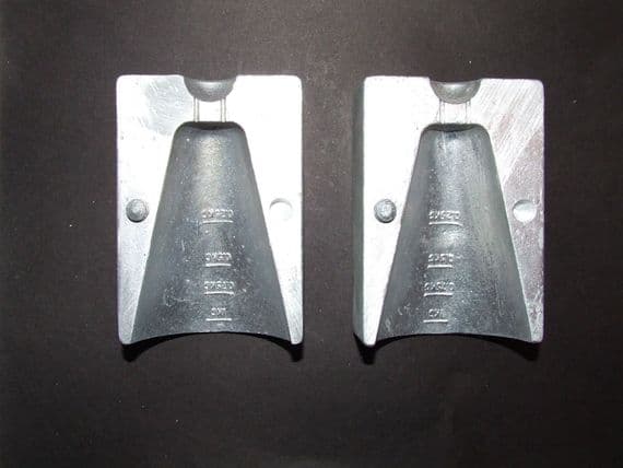 ADJUSTI BELL 1kg WEIGHT LEAD MOULD LOOPS BEACH COD BASS BOAT SEA FISHING