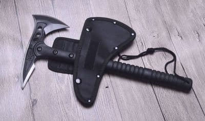 Axe Double Sided Spike Axe with Glass Fibre Handle and Case